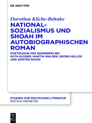 cover image of Nationalsozialismus und Shoah im autobiographischen Roman
